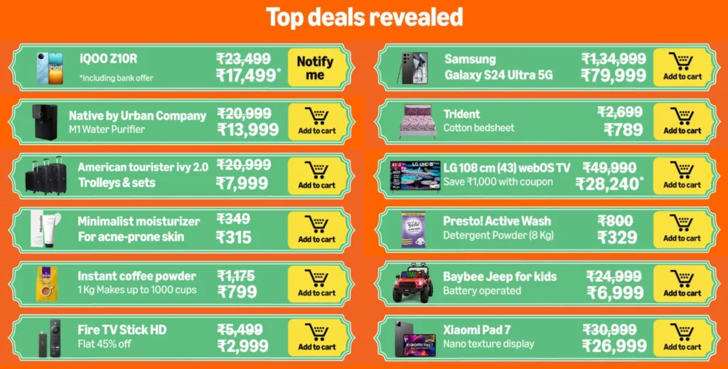 Amazon Great Freedom Festival Sale 2025 Top Deals, Amazon Sale 2025, Independence Day Offers, Raksha Bandhan 2025 Gifts, Prime Sale August 2025, Festival Discounts India, Amazon Mobiles Under 20000, Amazon Mobiles Under 10000