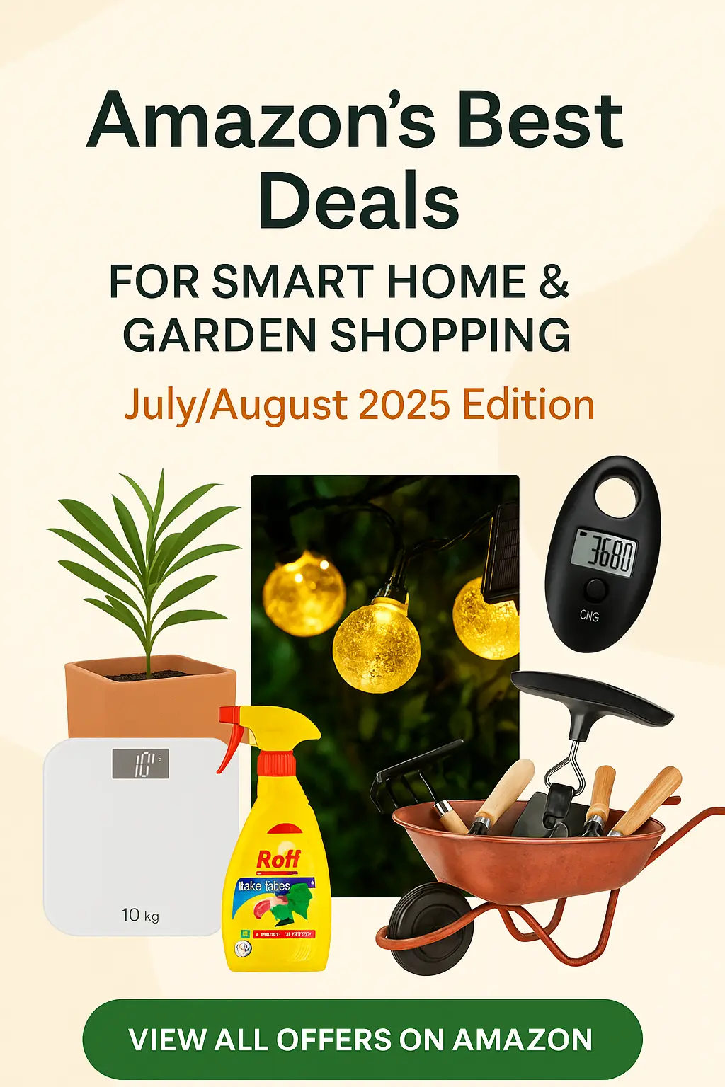 Amazon’s Best Deals for Smart Home & Garden Shopping