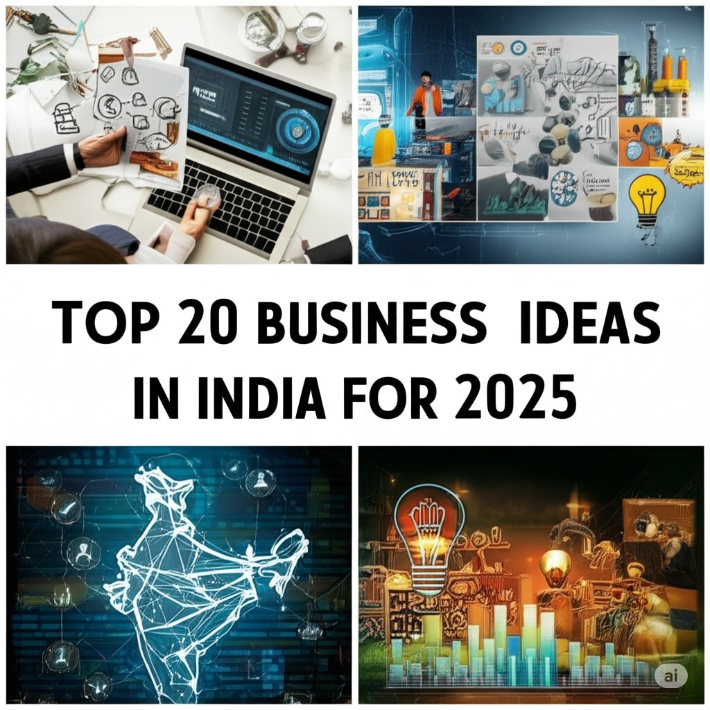 Top 20 Business Ideas in India for 2025